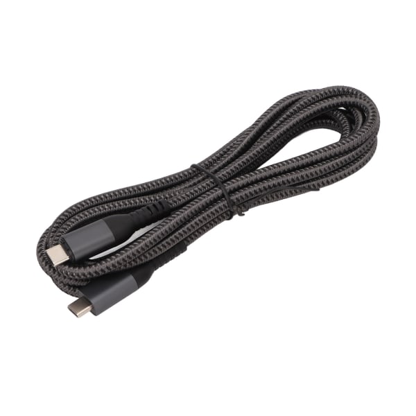 Hurtiglading USB C til USB C magnetisk kabel - 6,6 fot, PD 100W, 10 Gbps, LED-indikator