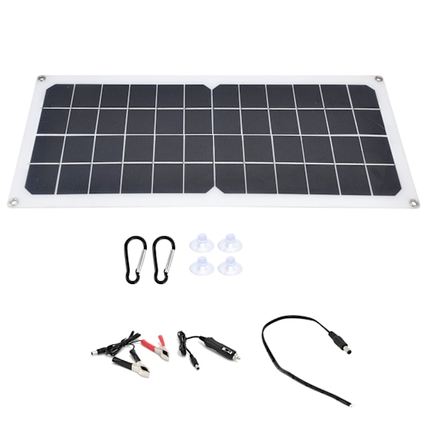 10W solcellepanel ladebrett med dobbel USB-porter for bobiler båtplan satellitter romhavn