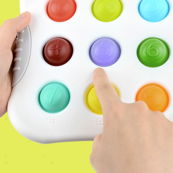 Simpelt sanselegetøj Farverig kognitiv udvikling Tidlig uddannelse Flippebræt Type A