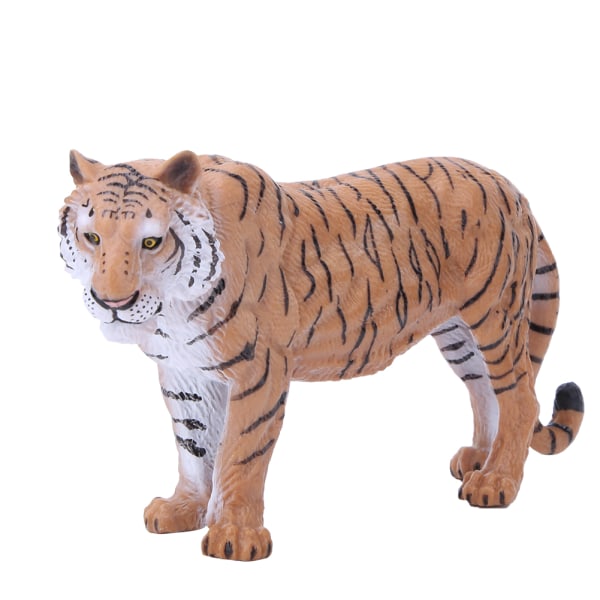 Stor storlek Barn Emulerande Zoo Animal Tiger Leksaker Plast Vilddjur Doll