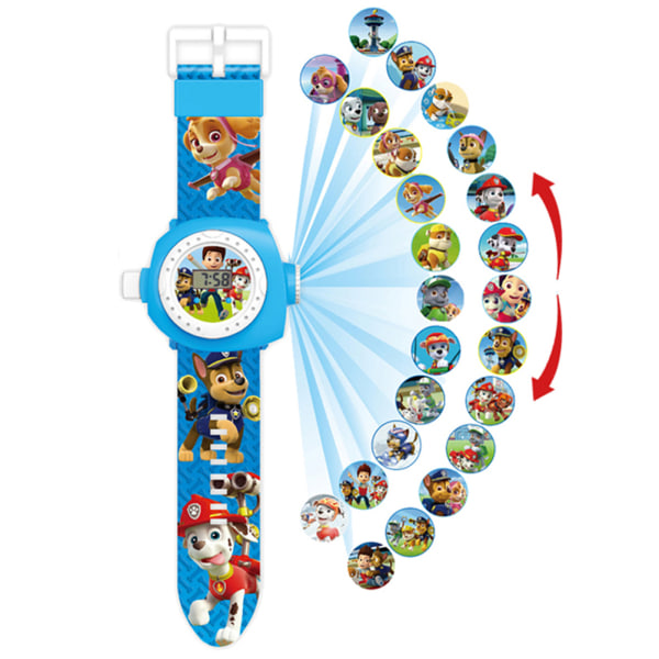 Watch 24 kuviota 3D- watch Mielenkiintoinen helppokäyttöinen watch lapsille Tyyppi C