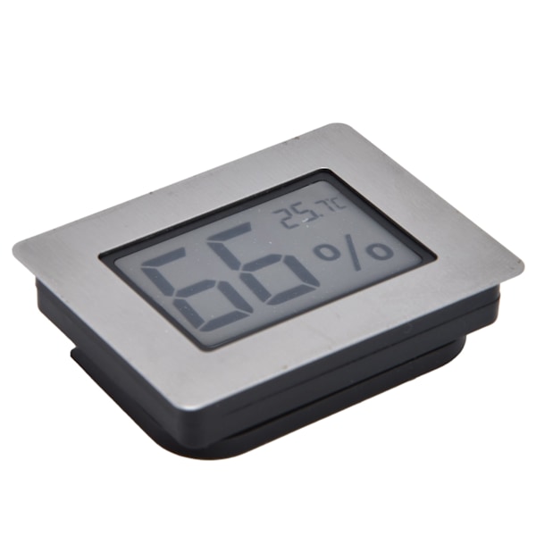 Indbygget design LCD elektronisk termometer hygrometer til cigarboks guitar etui vinkabinet
