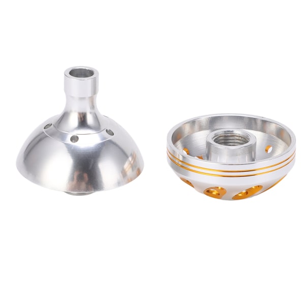 Metall Spinnrulle Fiskelina Hjul Knopp Grepp Konvertering Ersättningstillbehör 38MM