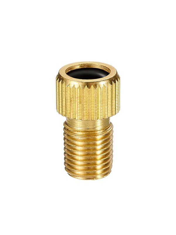 Presta Ventiladapter - Konverterar Presta Ventil till Schrader Ventil - Pumpar Däck Med En Standard Cykelpump Eller Luftkompressor (4-pack)