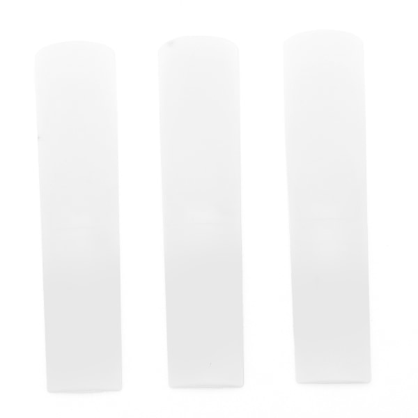 3 stk altsaxofon Reed Bærbar Slidbestandig Holdbar Advanced Craft Resin Altsaxofon ReedWhite