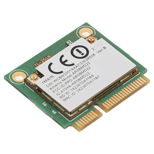 5G Netværkskort Mini PCIe 2.4GHz 5GHz 300Mbps BT 4.0 Plug and Play 5G Trådløst Kort til Win 7 8 10 Bærbar Computer