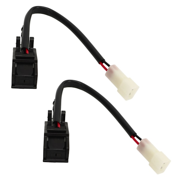 1 Par Forrude Vindue Sprinklerdyser Opvarmet 6E0955986B Holdbar Anti-Sprækning Robust Udskiftning til Bora MK4 Bettle Cabrio
