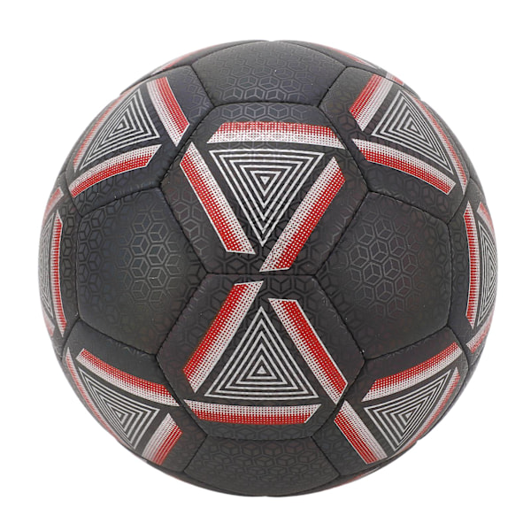 Reflekterende Fotball Standard Størrelse 5 Slitesterk PU Lær Lysende Fotball for Trening Nattspill