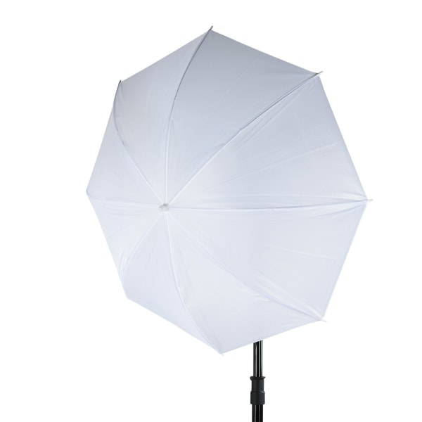 33 tuuman läpikuultava valkoinen pehmeä sateenvarjo valokuvausstudioon salamavalon hajotin pehmeä valo