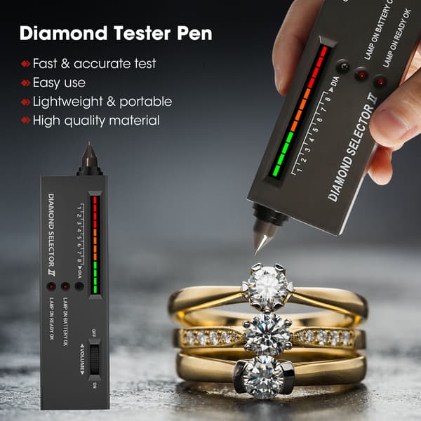 Diamanttestpen Højpræcisions Diamantvælger Detektor