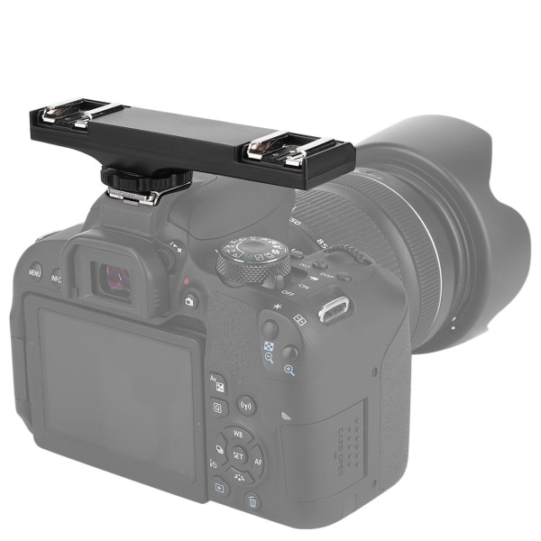 Ultralätt Dubbel Blixtskoadapter för Nikon SLR-kamera