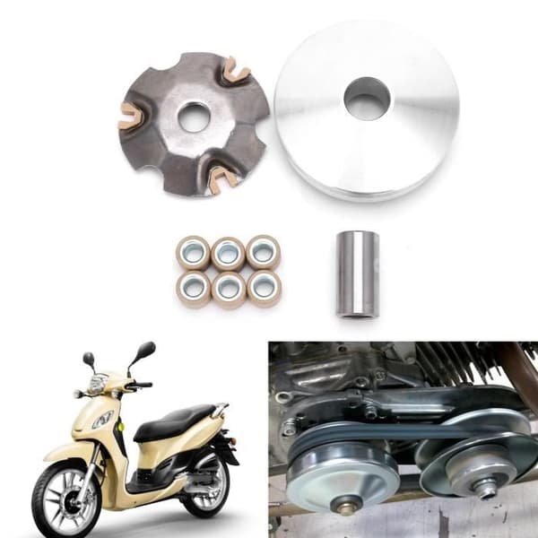 Variatormontering - SALUTUYA - GY6 50cc - Erstatning - Drivhjul - Ruller