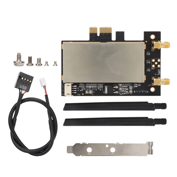 Mini PCI E til PCI E trådløst netværkskort adapterkort til Intel 7260HMW / Atheros AR5B225