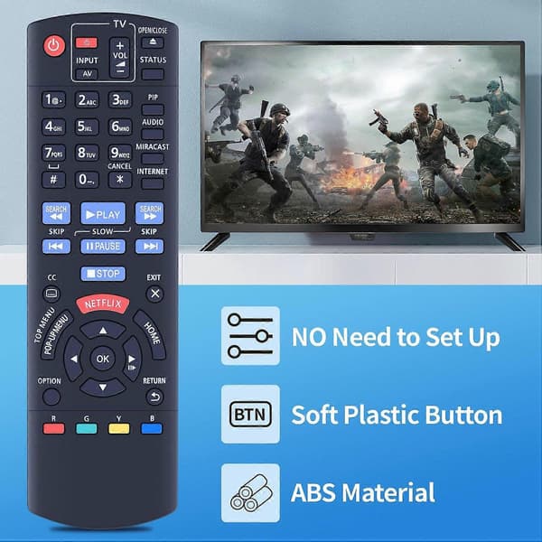 N2QAYB000953 Erstatningsfjernkontroll for Panasonic TV