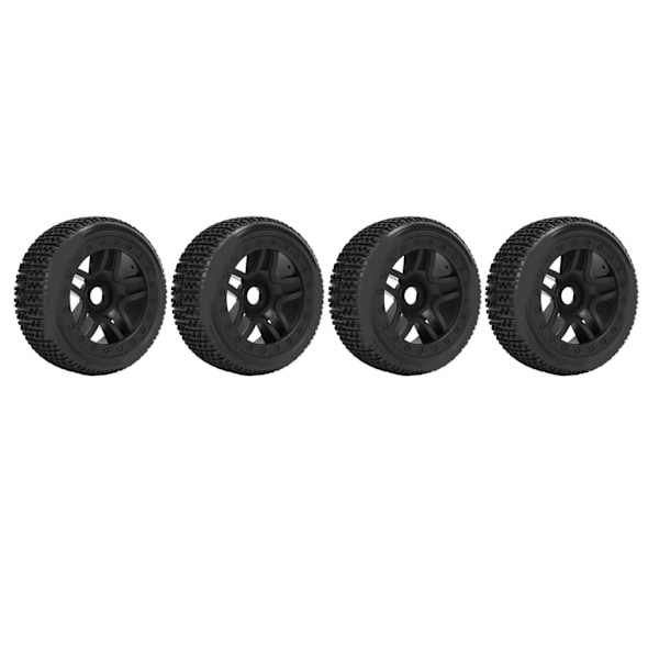 4 stk RC Offroad Dekk Holdbare Gummi Plast Godt grep Stabil Kjøring RC Bil Dekk for ARRMA 1/8