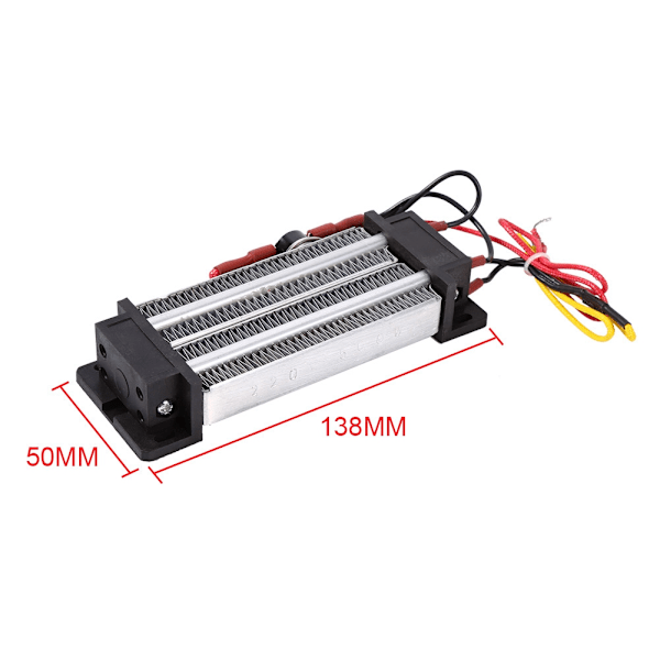 AC 220V 500W Tehokas Sähkökeraaminen Termostaattinen Puolijohde PTC Lämmityselementti