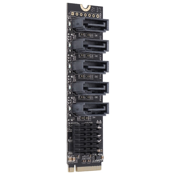 PH56 M2 PCIE 3 5 Port Hard Disk Udvidelsesadapter Kort Support PM Funktion Computere Tilbehør