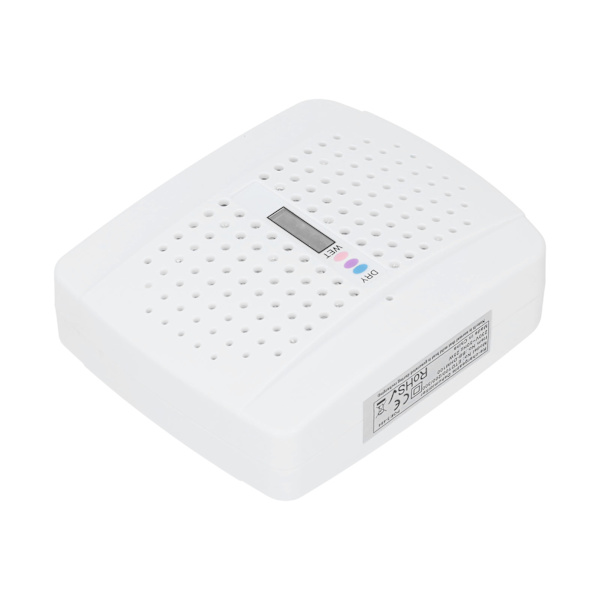 Mini Affugter Genanvendelig Lydløs Bogreol Garderobe Fugtabsorberende Udstyr Hvid EU 100-240V