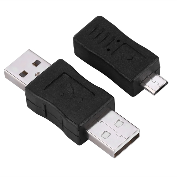 Pakke med 10 flere USB2.0-adaptere Micro/Mini-han-hun-konverter-stik