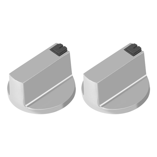 2 stk. 6mm zink legering hjemmekøkken gaskomfur knapper komfur ovn kogeplade metal switch kontrol