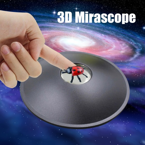 3D Mirascope Instant Maker Hologram Image Maker Morsomt leketøy for barn Voksenvitenskapelig utdanning Leketøy Nyhet Gave marihøneprojeksjon
