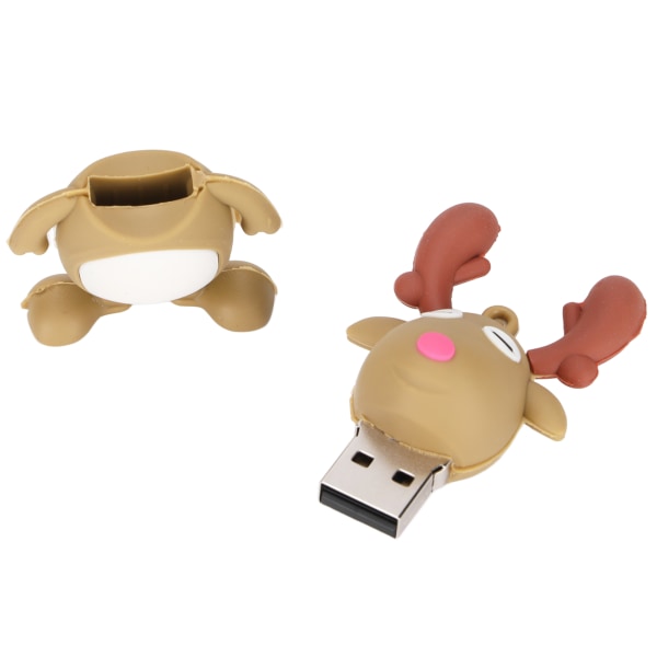 USB Flash Drive Lett bærbar Sikker Pålitelig Utsøkt PVC Christmas USB Flash Drive32G