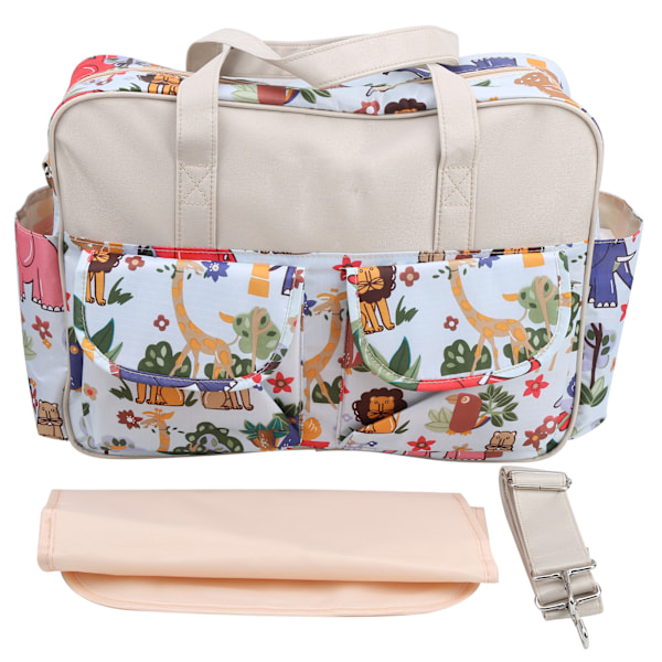 Mummy Messenger Bag Multifunctional Maternity Handbag Polyester Pregnant Women Diaper Bag#1