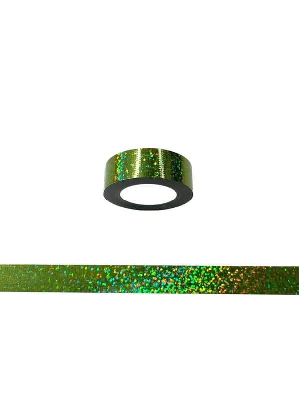 Solid Foil Holographic Glitter Effect Washi Tape Decorative Self-Adhesive Masking Tape 15mm x 5m