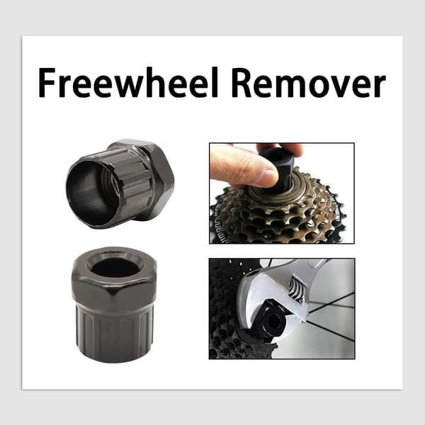Bottom Bracket Removal Tool, 16mm Adjustable Wrench Set, Crankset Removal Tool for Bicycle Repair