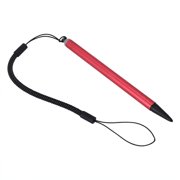 Kosketusnäytön maalauskynä, resistiivinen kynä jousiköydellä POS PDA -navigaattorille (punainen)
