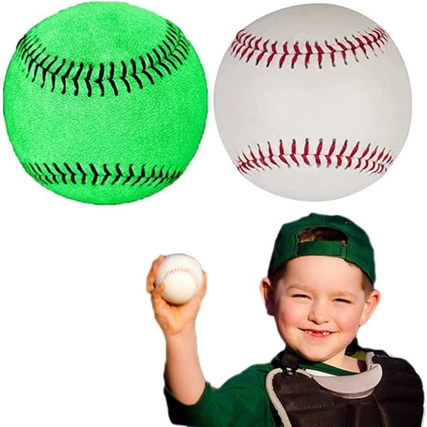 2st holografisk reflektion självlysande baseball, baseball flygträning baseball träning baseball, lysande baseball utomhusleksaker