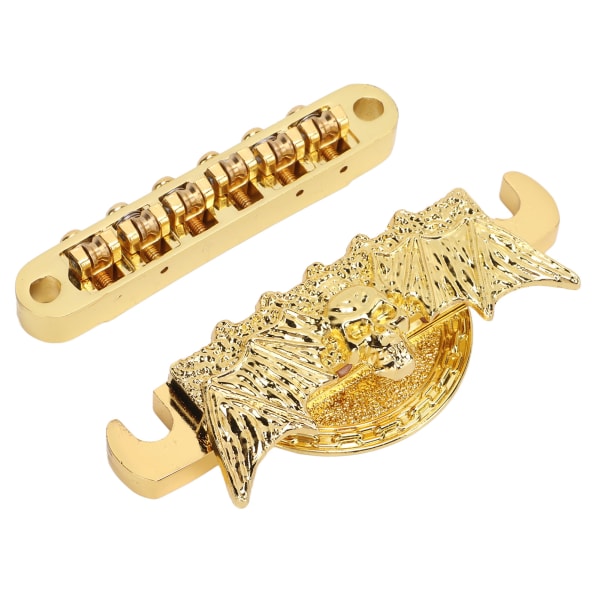 Guitar Roller Saddle Bridge 6-strengs mutter med 6 mm monteringshull for EPI elektrisk gitar