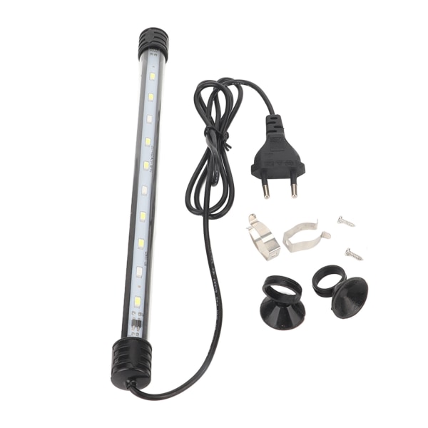 LED Fish Tank Light Hög ljusstyrka Amfibie Energisparande dränkbart akvarieljus med sugkoppar EU-kontakt 220V ZY-25A