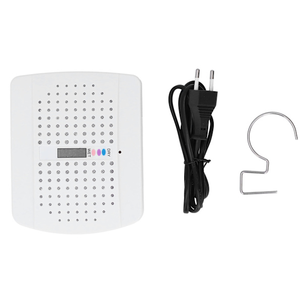 Mini Affugter Genanvendelig Lydløs Bogreol Garderobe Fugtabsorberende Udstyr Hvid EU 100-240V