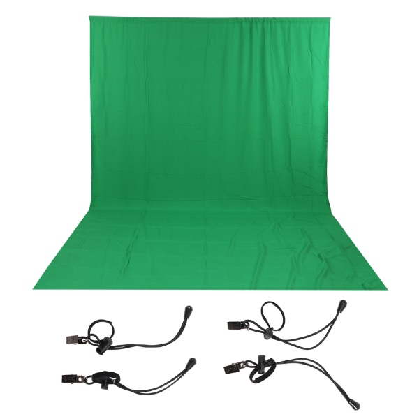 3x6m fotografibakgrunn Grønn skjerm Chromakey bakgrunnsklut for fotostudiovideo