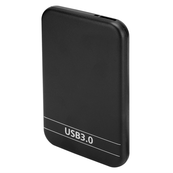 2,5-tums case Portabelt ultratunt SSD-hölje med USB 3.0-gränssnitt för bärbar dator (svart)