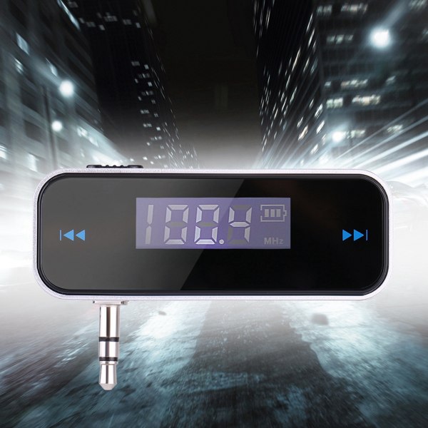 Håndfri FM-sender til mobiltelefon - Universal In-Car Bluetooth Adapter