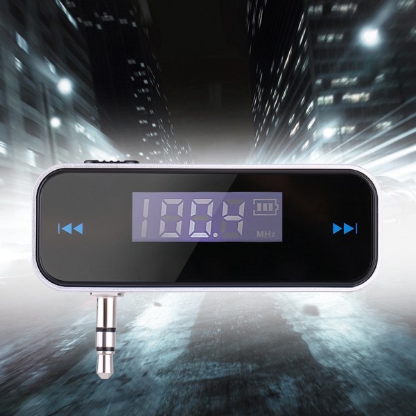 Handsfree FM-sändare för mobiltelefon - Universell Bluetooth-adapter för bilen