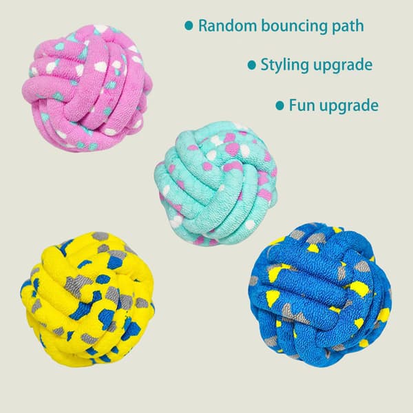 Denne solide og holdbare kjæledyrballen er svært elastisk og laget av tøft ETPU-materiale. yellow