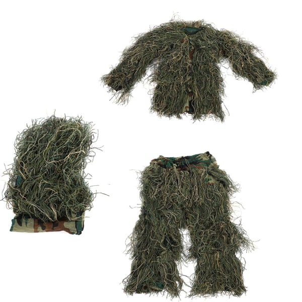 Barn Baby Girl Jungle Suit Kamouflage Jakt Uniform Army Combat Kläder
