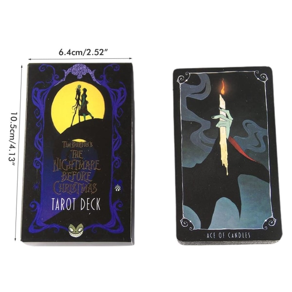 Tarotkort 48/78 kortstokk Tarotkort Fremtidsfortellingsspill for nybegynnere og profesjonelle spillere