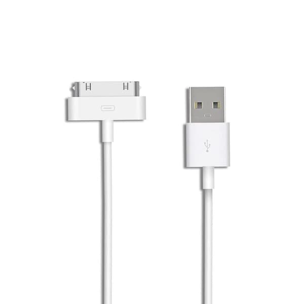 30-pin Charging Cable Compatible with iPhone 4 4s 3G 3GS, iPad 1st 2nd 3rd Generation, iPod Touch, iPod Nano, iPod Classic USB