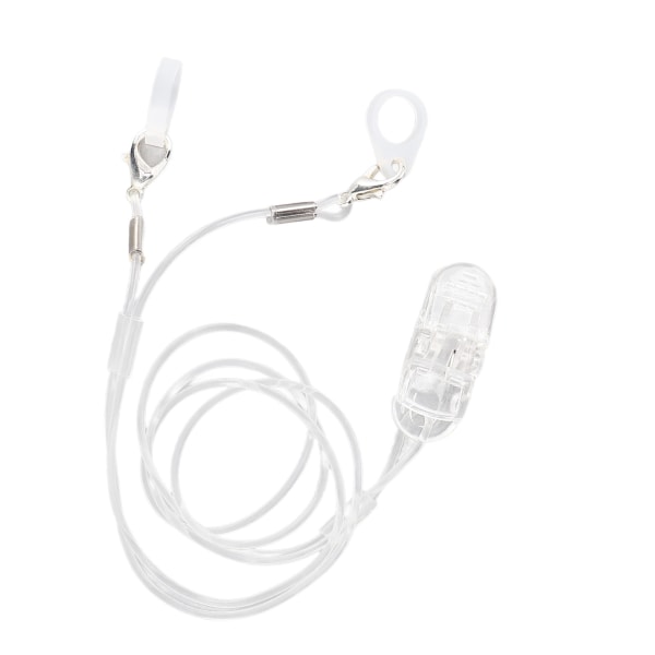 Hörapparathållare Klämma Förhindra att falla av Förlorade hörapparater Fixering Snorklämma för seniorer Transparent