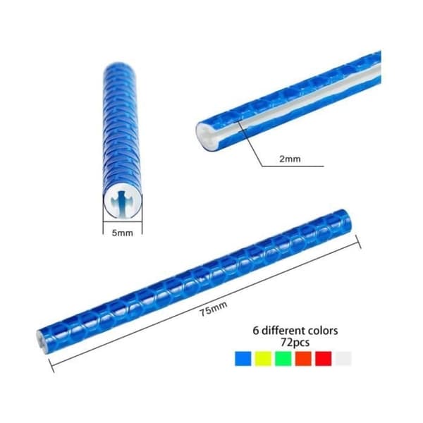 Ray reflekser - 3M - 72 stk. - 360° synlighed - Nem montering - Holdbart materiale