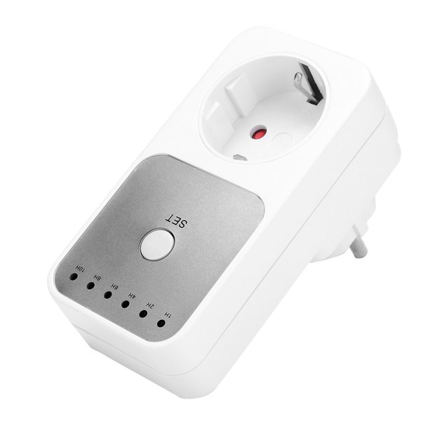 Husholdningskjøkken Intelligent Countdown Socket Tidsinnstilling Timer Control Socket 230VEU Plugg