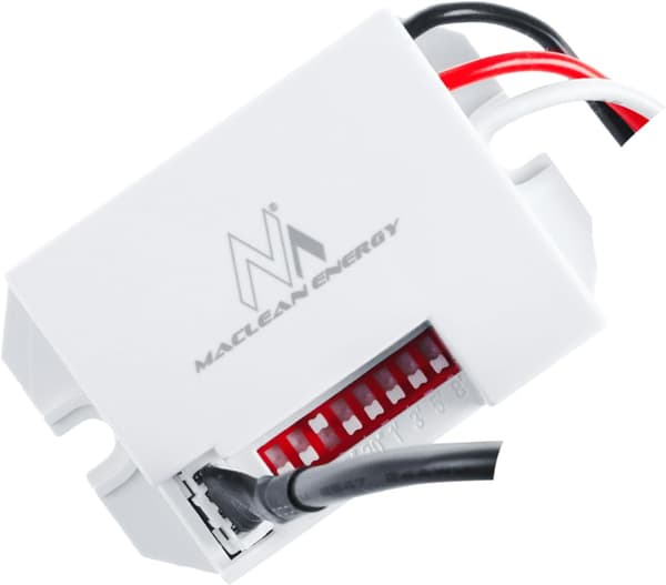 Rörelsedetektor, med extern sensor, 12-24V DC, 360°, MCE32 V