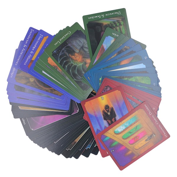 65 kpl Psyykkinen Tarot Oracle -pakka Eri Kuvia Tulevaisuuden Ennustamiseen Lautapeli