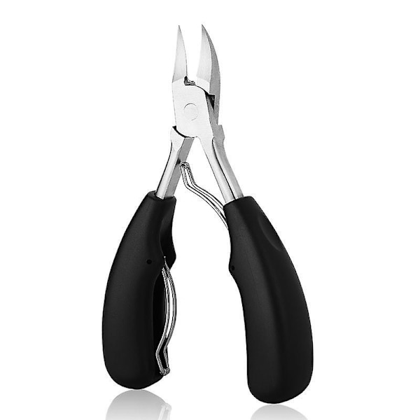 Podiatrist Approved Diabetic Nail Clippers - Curved Edge, Silver