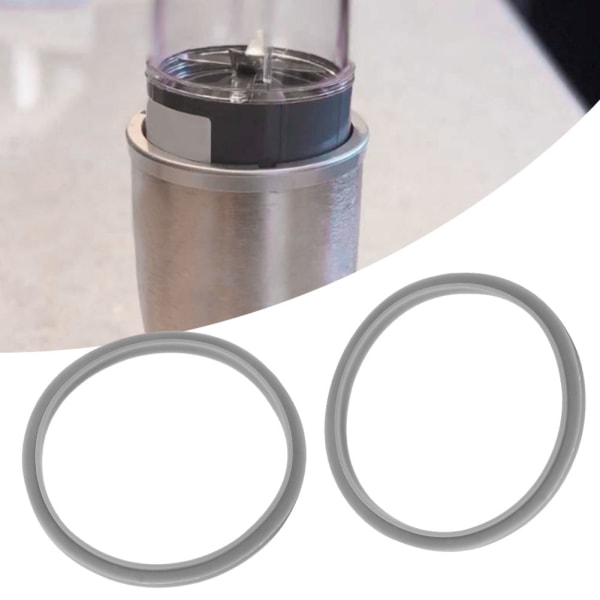 NutriBullet 900W Juicer - Grå erstatningspakning gummitætning (2 pakke)