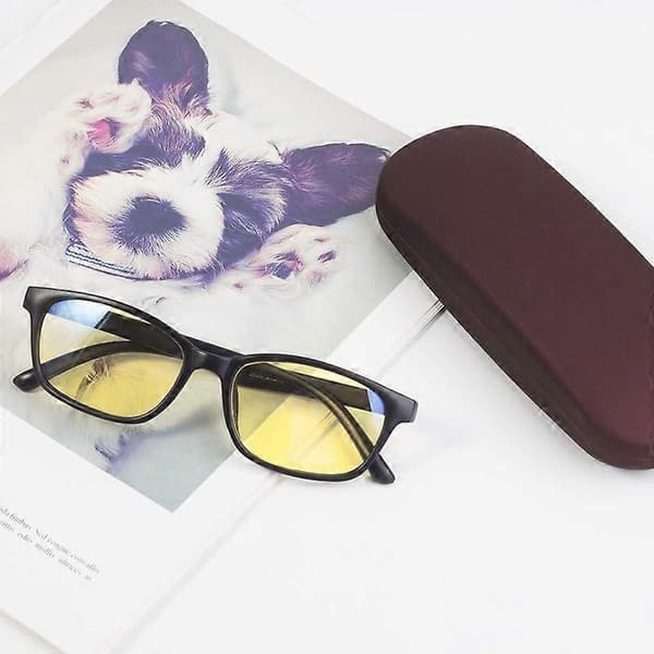 Unisex Hard Shell Eyeglass Case, Protective Case For Glasses